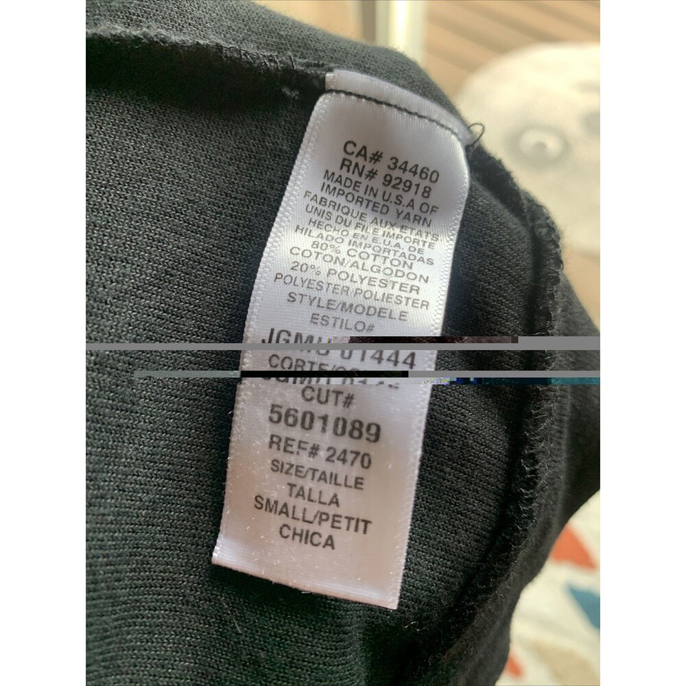 Y2K Vintage Juicy Couture Black Velour Faux Fur Track Jacket Small Mcbling Fall - Picture 5 of 8